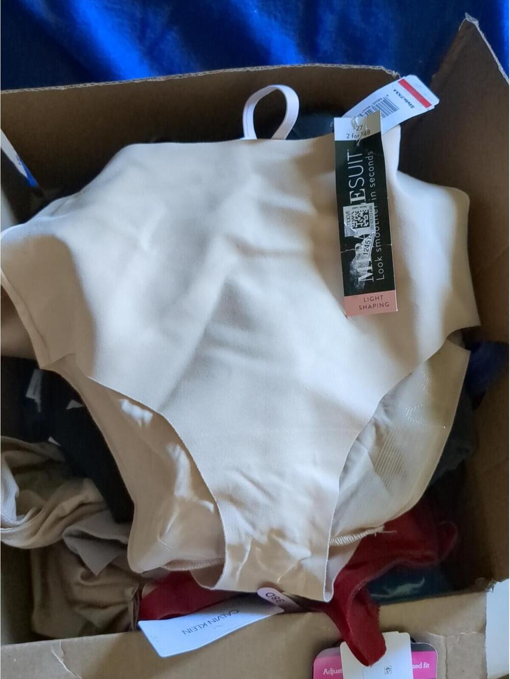 Miraclesuit L60439  Warm Beige Shapewear Light Shaping Waistline Brief Size XL
